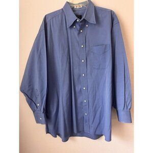 Vintage Gitman Bros Shirt Men’s 33 Blue Oxford Button Down Collar Cotton TTX PP